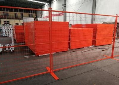 China PVC Coated 6x9.5ft Temporary Site Fencing With 50x100mm Mesh for sale
