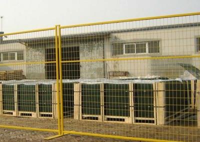 China Steel 8ga 9.5ft Length Temporary Site Fencing Portable for sale