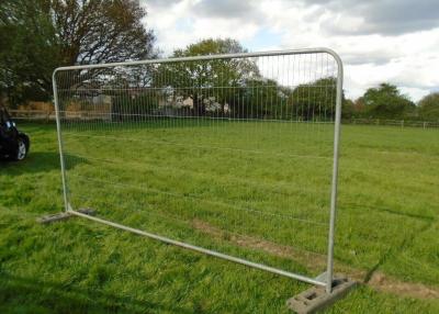 China 2000mm High Pre Galvanised Heras Mobile Fencing Square Top Heavy Duty for sale