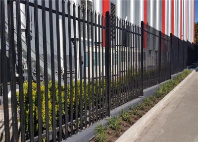 China Paliçada de aço galvanizada de 2,75 larguras que cerca a segurança da seção de W à venda