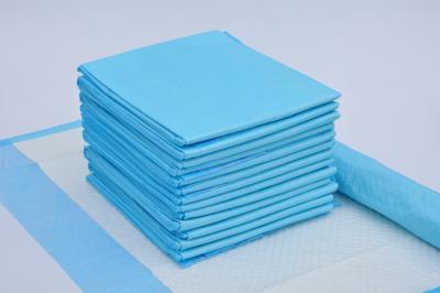 中国 50×50CM Absorbent Chux Disposable Under Pad Linen Savers Medical Underpads Sheet 販売のため
