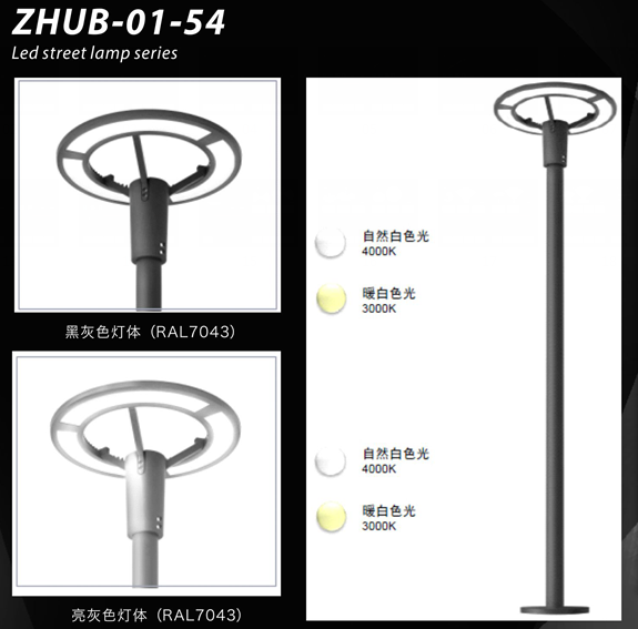 Professional 60W Outdoor Area Lighting For Urban / Garden