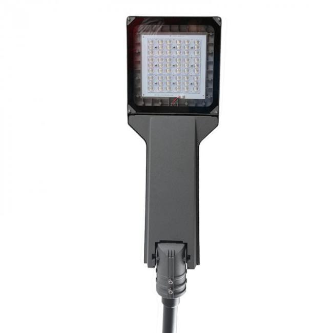 100w IK09 3000K Waterproof Street Light Ultra Clear Tempered Glass 0