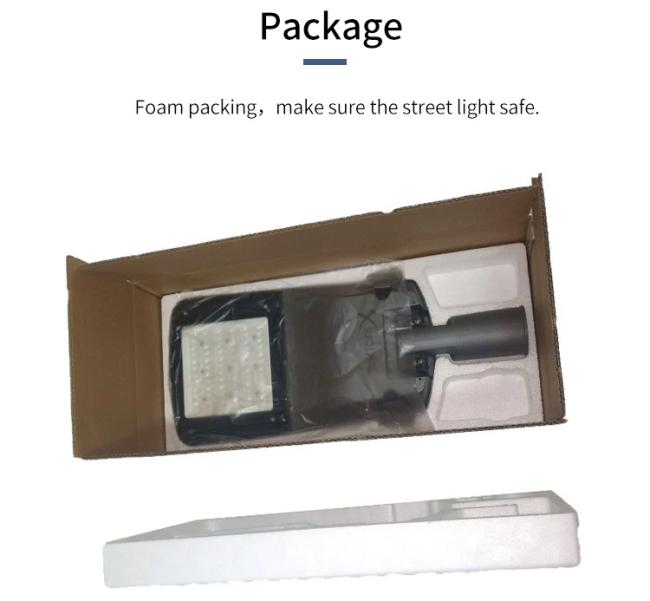 5050 SMD 30w 150w LED Street Light Fixtures 170lm/w high efficiency Gray painting for outdoor lighting 3