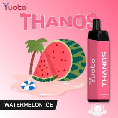 China 100% original Yuoto Thanos 5000 puff 5% Nic 14 ml e liquid wholesale price for sale