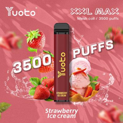 China Pineapple Ice Disposable Vape 3500 Puffs 1200mah With Mesh Coil 16 Flavors for sale