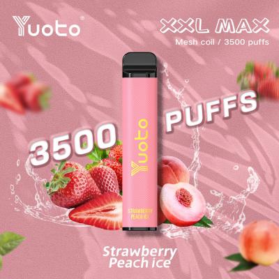 China 3500 Puffs Disposable Vape 16 Flavors  XXL Max 3500 Puffs 9.0ml E Juice Mesh Coil Wholesale for sale