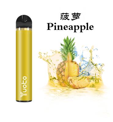 China 22x110mm 1500 Puffs Disposable Vape , 900mAh Pen Shape Vaporizer for sale