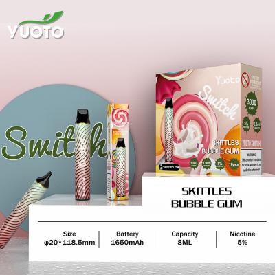 China 8ml Disposable Juice Vape 10 flavor with 1650mAh Battery for sale