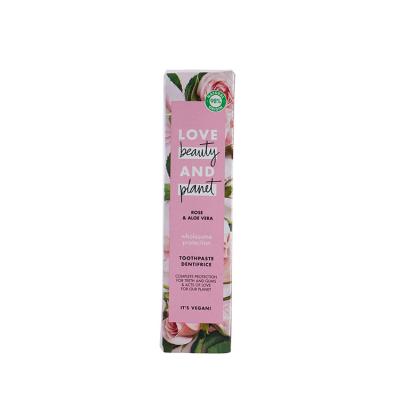 China Naturals Extraction Pure Organic Rose Oral Care Toothpaste Freshing Breath 100G for sale