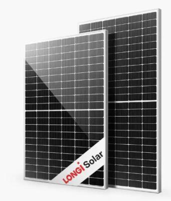 China Longi Polycrystalline Solar Panel Half Cell Hi Mo Facial 450w LR4-72HPH-450M for sale