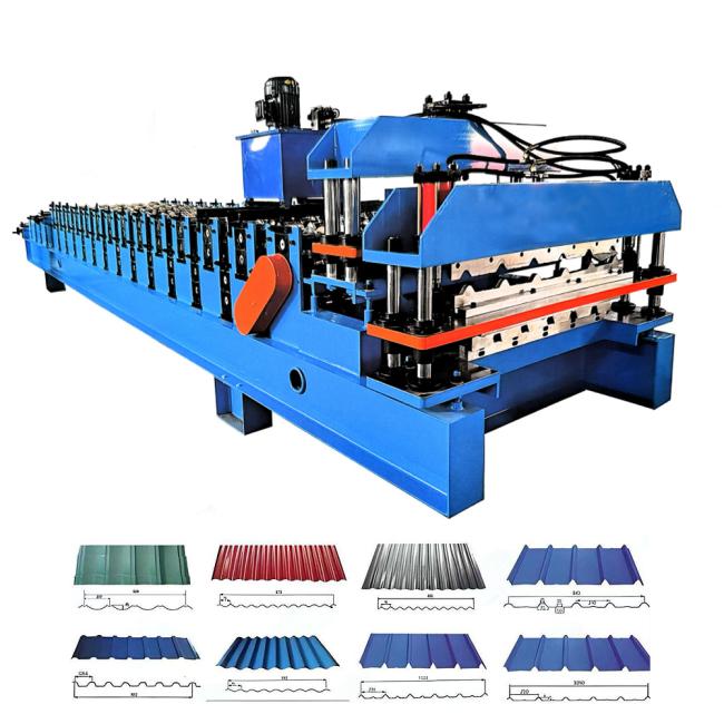 Double Layer Roll Forming Machine