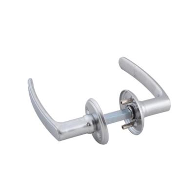 China AISI 304 Stainless Steel Door Handle Chrome Finished Zinc Alloy Door Handles for sale