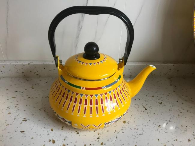 0.8L/1.2L/1.5L/2.0L/2.5L Enamel Kettle Custom Color Eco-Friendly Teapot Tea Kettle