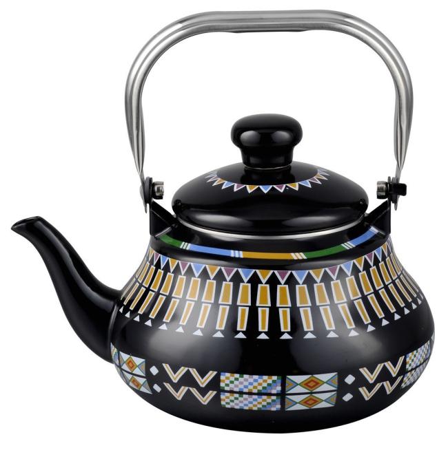 0.8L/1.2L/1.5L/2.0L/2.5L Enamel Kettle Custom Color Eco-Friendly Teapot Tea Kettle
