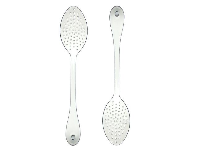 White Soup Ladle Spoons 12.2 Inch Big Serving Cooking Spoons Enamel Steel Stew Gravy Ladles for Serving