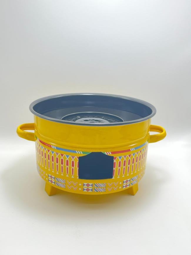 Classic Middle East Enamel Tableware Set Enameware Set Enamel Grill Kettle Mug Plate Coffee Warmer Set