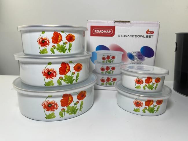 Nesting Mixing Bowl Set Storage Bowl Set of 5 for Baking Mixing Serving & Prepping