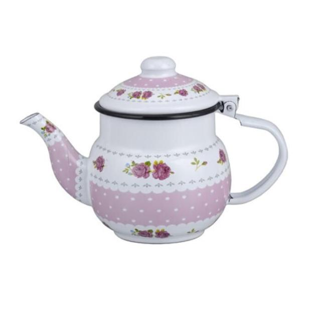 Direct Factory Household Enamel Color Water Cup Set Water Set Teapot Cool Gift Kettle Set