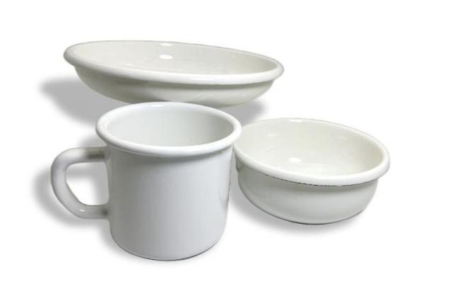 Hot Selling Product Dinnerware Cups Plates Bowls Mug Enamel Steel Dish for Food