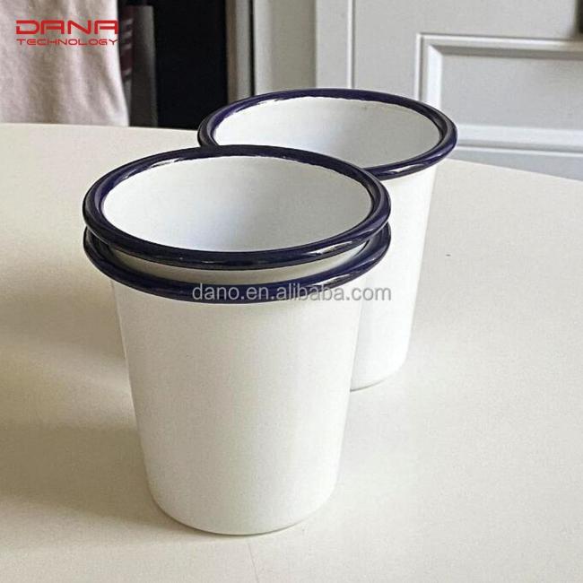 Hot Sale Personalized Gift Use Enamel Mug Custom Blank Sublimation Enamel Cups Camping Coffee Mug Milk Cup