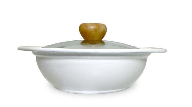 Good Design Single Pot 20cm Enamel Cooking Pot Hot Pot with Glass Lid