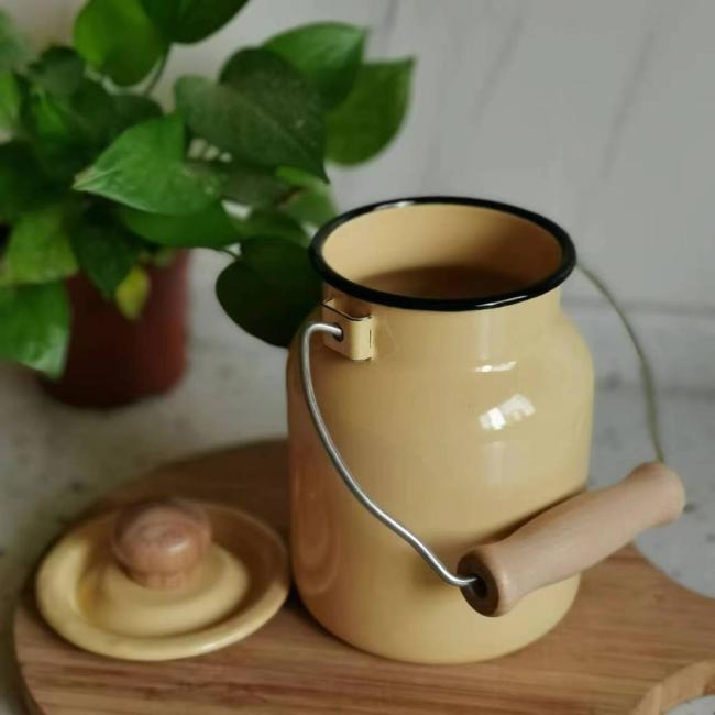 Enamel Carbon Steel Milk Can