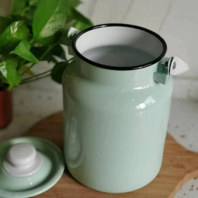 Enamel Carbon Steel Milk Can