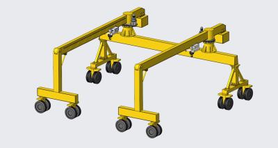 China Straddle Container Gantry Crane Beam 50 Ton For Casting Yard for sale