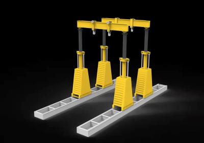 China Electric Gantry Crane For Marble Plant Granite Stone Plate Lifting for sale