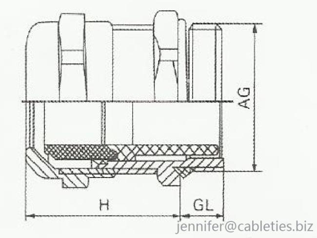 metal cable gland