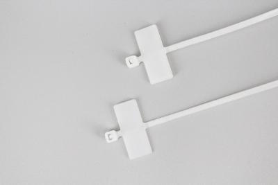 China 3*100mm DEMOELE high temperature plastic nylon numbered cable ties for sale