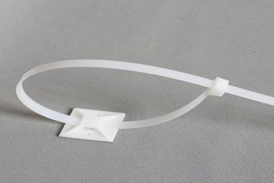 China 20*20mm customized Self Adhesive Sticky Cable Tie Base Mounts cable tie mount for sale