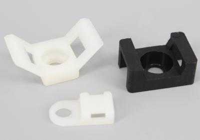 China HC/ STM series Nylon saddle type  cable tie mount in natural or black color for sale
