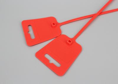 China DEMOELE 4.8*252mm marker cable tie with hang hole for sale