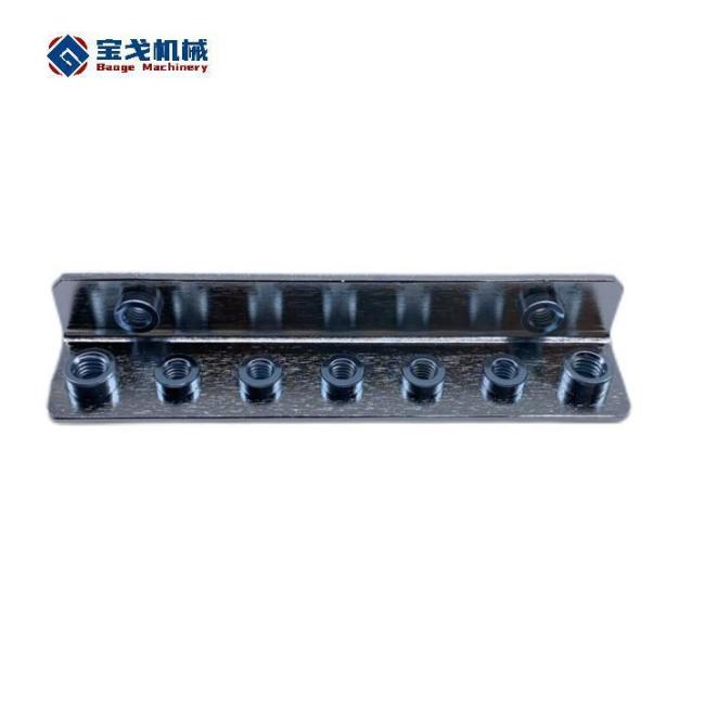 Terminal Junction Modules Copper Bus Bar Nickel Plated Rail Assembly