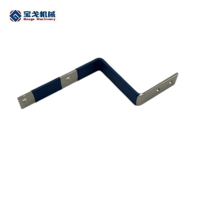 Nickel Plated Blue Positive Lead-out Bus Bar with Insulation Sleeve
