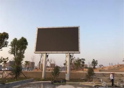 中国 容易な駅のための省エネの防水IP65 P10mmの大きい屋外広告スクリーンは維持します 販売のため