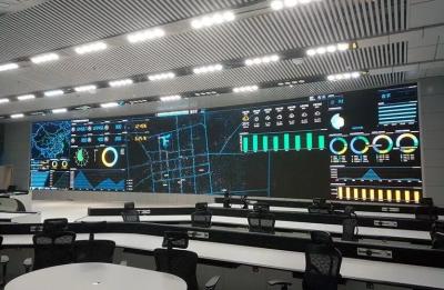 Chine Mur mené polychrome d'intérieur de l'écran de visualisation de RoHS P1.5 LED pour le centre de commande à vendre