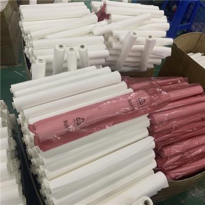 China 55% Polyester 45% Wood Pulp Smt Stencil Wiper Roll for sale
