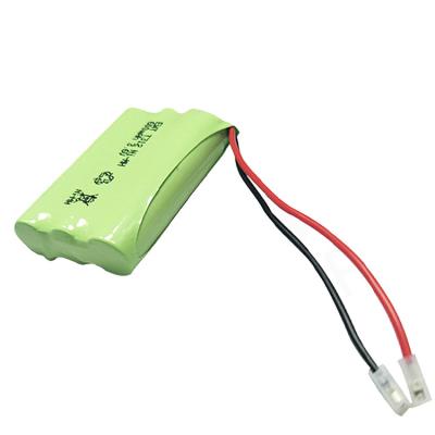 China 3.6v Nickel Rechargeable Battery 600mah 700mah 800mah Nimh Aaa Battery Pack for sale