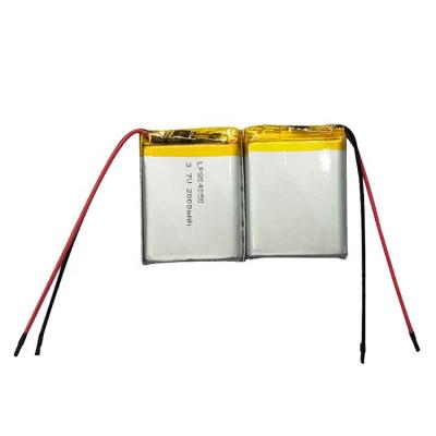 China OEM 3.7v 2000mah LiPo Battery Power Lithium Ion Polymer Rechargeable Battery for sale