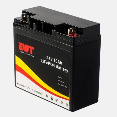 China E Bike Replacement Lithium LiFePO4 25.6V Battery IFR26650 25.6V 10Ah Lithium Iron Phosphate Battery Pack for sale