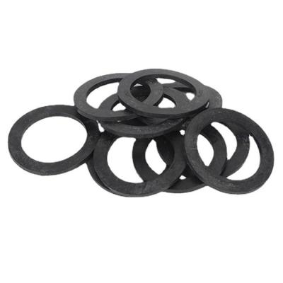 China Custom EPDM Rubber Nitrile Silicone Rubber Material Black Rubber Industrial Gasket for sale