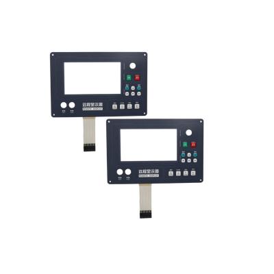 China Interruptor de película de panel de película de botón de panel de interruptor flexible de llave de panel de PVC electrónico en venta