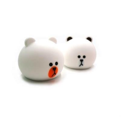 China Silicone Colorful Cute Bear Night Light,cute little,silicone household items for sale