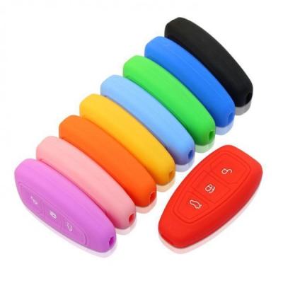 China Silicone cover for car keys,Silicone car remote control cover for sale