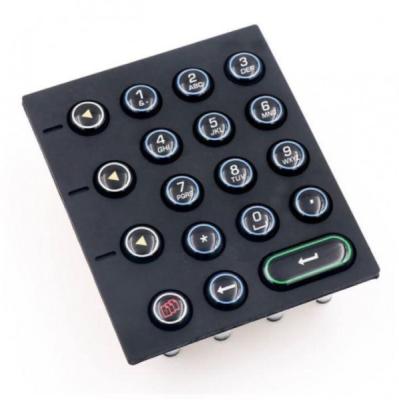 China Teclas de goma de capa de epoxy del teclado de encargo en venta
