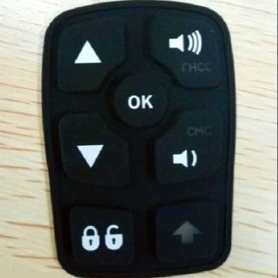 China Laser Engraving 2D Or 3D Drawings Custom Silicone Rubber Keypads for sale