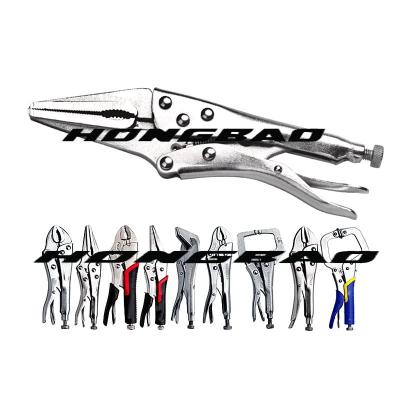 China 6 6.5 9'' Vise Grip Locking Pliers Straight Jaw  CD Clamp Press Long for sale